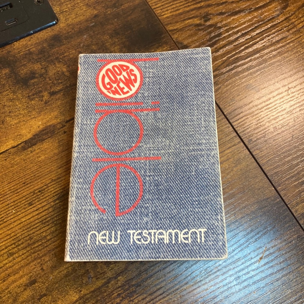 Good News Bible New Testament Jeans Nelson Vintage Pocket Edition